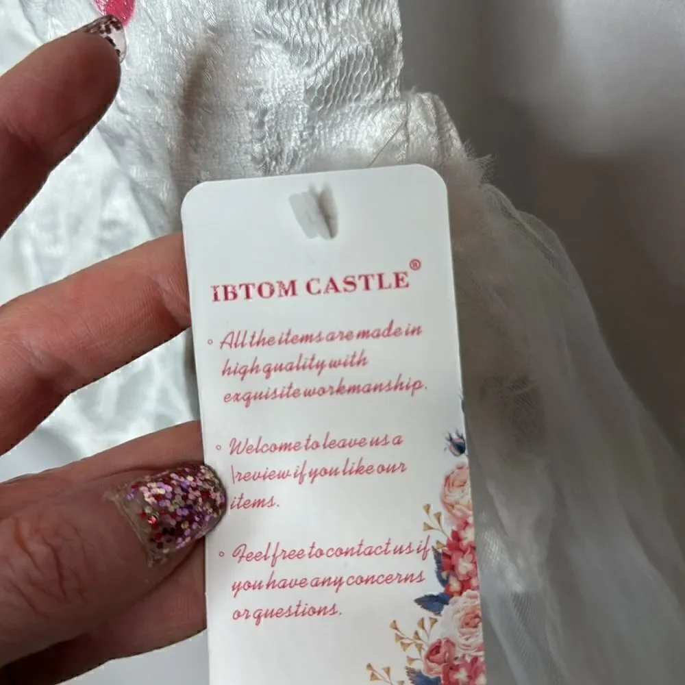 IBTom Castle NWT Cake Smash 1st Birthday Onesie. 12 Months.